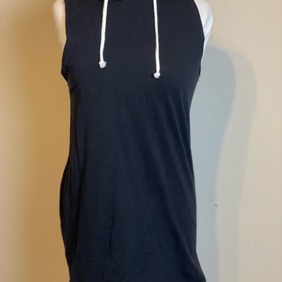 F21 raw edge tunic sweatshirt - Picture 2 of 4
